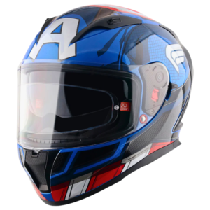 Street Marvel Captain America Helmet